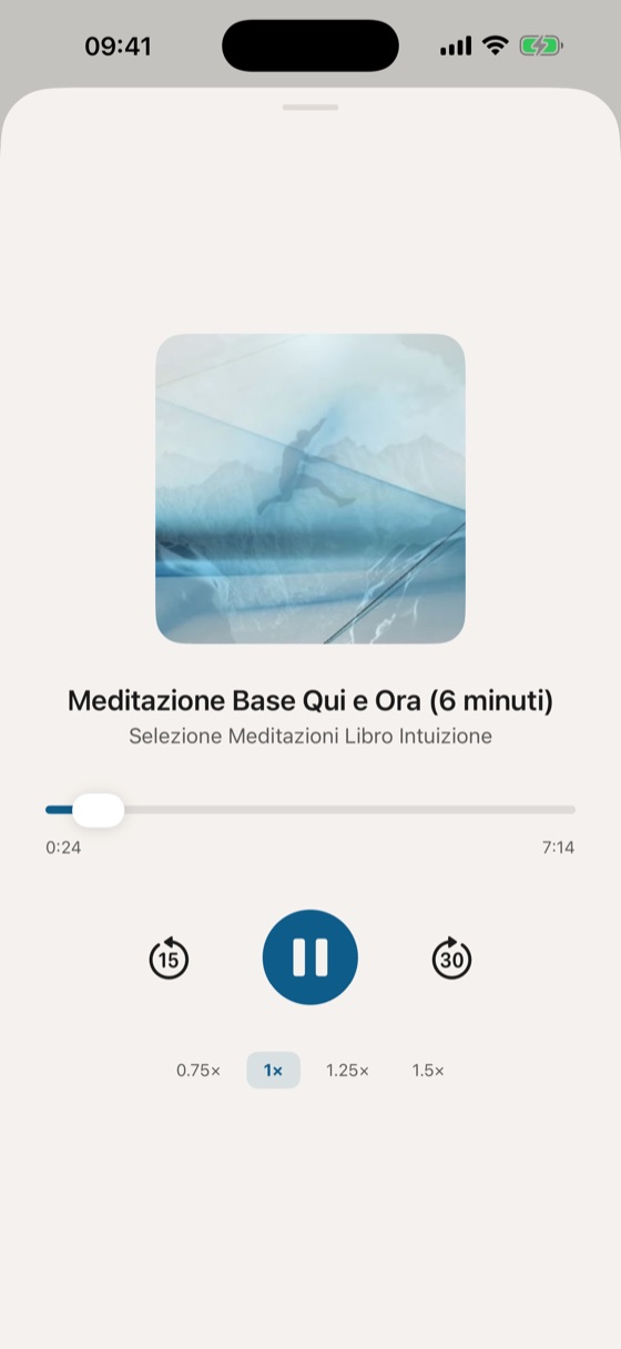 Il lettore audio
